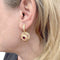 Boucles d'oreilles Boucles d'oreille Boucheron, "Jeanne", or rose, diamants, saphirs roses et rubis. 58 Facettes 33404