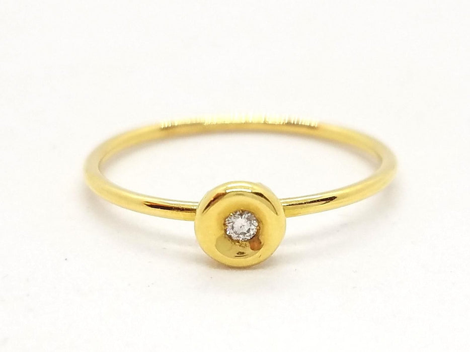 Bague 52 Bague Or jaune Diamant 58 Facettes 579280RV