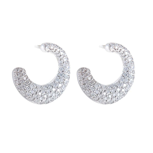 Boucles d'oreilles BOUCLES D'OREILLES "LUNA" OR & DIAMANTS 58 Facettes BO/220091