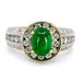 Bague 54 Bague émeraude cabochon, diamant 58 Facettes E67256F434934830B7C565629B701C58