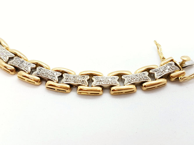 Bracelet Bracelet Or jaune Diamant 58 Facettes 00469CN