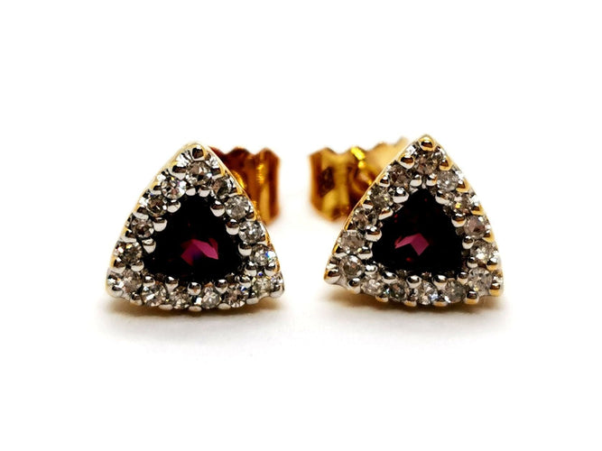 Boucles d'oreilles Boucles d'oreilles Or jaune Tourmaline 58 Facettes 1116073CD
