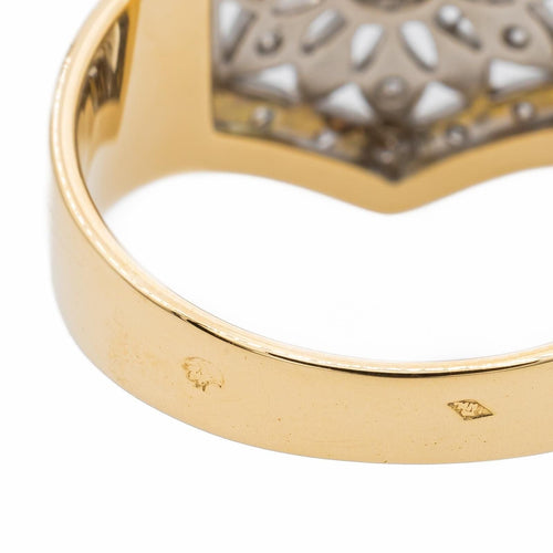 Bague 56 Bague Or jaune Diamant 58 Facettes 2560746CN