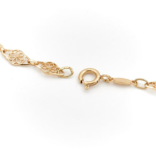 Collier Collier Maille filigrane Or jaune 58 Facettes 1696342CN