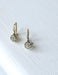 Boucles d'oreilles Dormeuses anciennes en or, platine, et diamants 58 Facettes