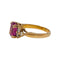 Bague 50 Bague en or rose saphir rose 2,84 carats, diamants. 58 Facettes 31031