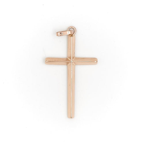 Pendentif Pendentif Croix Or rose 58 Facettes 1969282CN