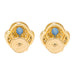 Earrings Stud earrings Yellow gold Sapphire 58 Facettes 2378032CN