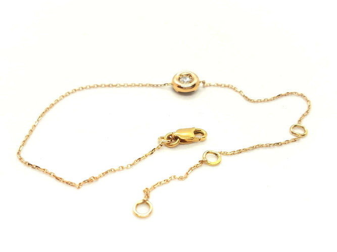 Bracelet Bracelet Or rose Diamant 58 Facettes 579021RV