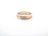 Ring 53 ring DINH VAN seventies pm 18k pink gold and diamonds 58 Facettes 254976