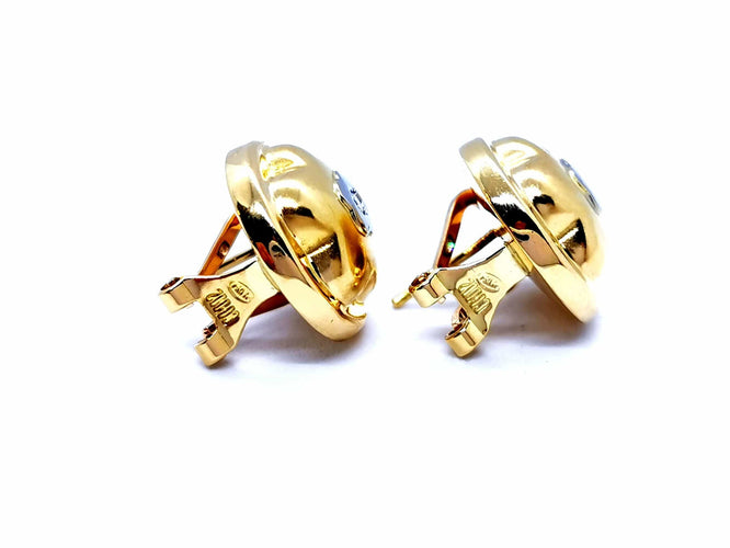 Boucles d'oreilles Boucles d'oreilles Or jaune Diamant 58 Facettes 968084CN