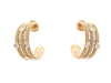 MAUBOUSSIN le premier jour earrings 18k yellow gold diamonds 58 Facettes 250585