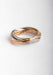 Ring 51 CARTIER Trinity ring 5 rings 3 Gold 750/1000 58 Facettes 64468-60843
