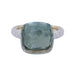 Ring 57 Pomellato ring, "Nudo", pink and white gold, diamonds, prasiolite. 58 Facettes 32268