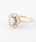 Bague Bague marguerite ancienne en or et diamant 58 Facettes