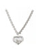 CHOPARD Happy Diamonds Icons Necklace Necklace in 750/1000 White Gold 58 Facettes 61795-57666