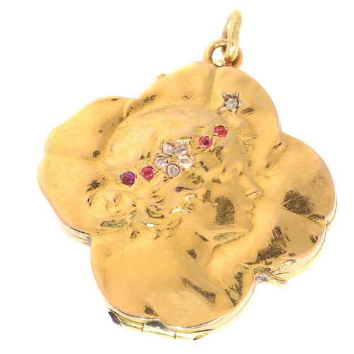 Pendentif Médaillon en or 58 Facettes 11265-0017