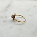 Ring 55 Diamond Rosette Ring Pearl Yellow Gold 58 Facettes 485