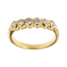 Bague 56 Demi alliance diamants 0,50 ct 58 Facettes 14330