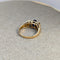 Bague Bague en or jaune diamants et saphir 58 Facettes 18764