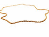 Necklace Cable link necklace Yellow gold 58 Facettes 1186401CN