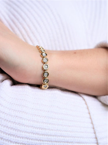 Bracelet Bracelet Ligne Or jaune Diamant 58 Facettes 2201512CN