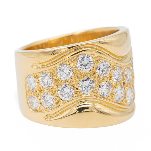 Bague 55 Bague Or jaune Diamant 58 Facettes 2543097CN