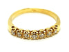 Ring 54 Alliance Ring Yellow Gold Diamond 58 Facettes 1820063CN