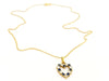 Collier Collier Chaîne + pendentif Or jaune Diamant 58 Facettes 06593CD