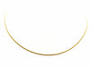 Necklace Rope mesh necklace Yellow gold 58 Facettes 1629157CN