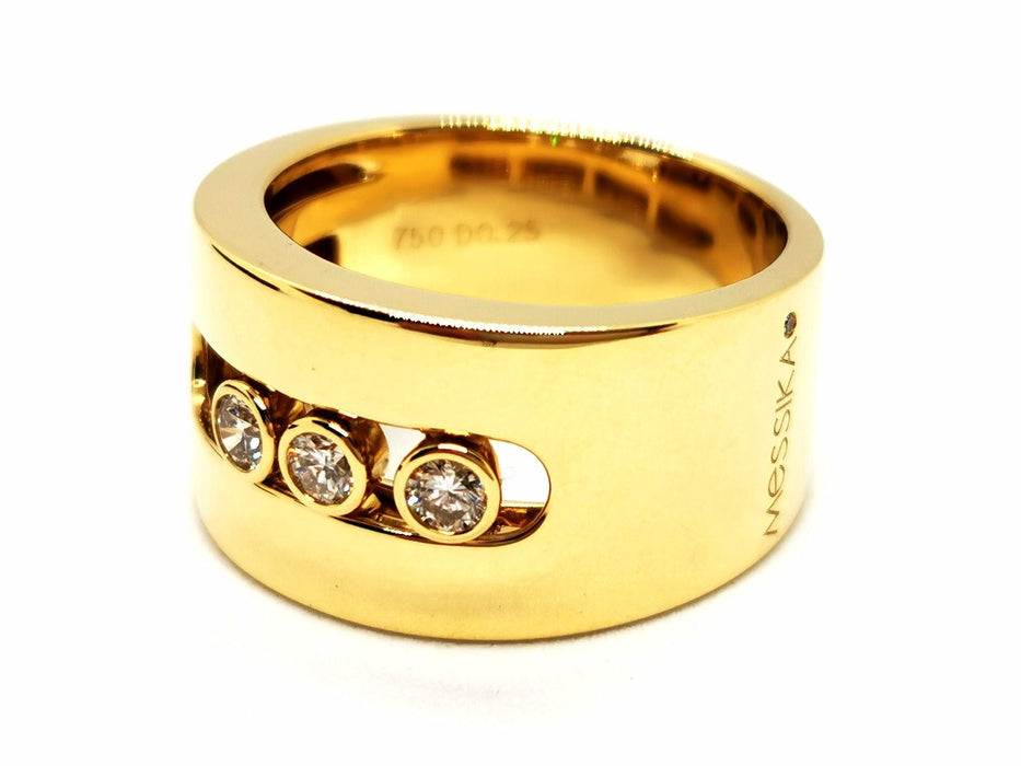 Bague 57 Messika Bague Move Or jaune Diamant 58 Facettes 1668388CN