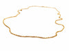 Necklace Cable link necklace Yellow gold 58 Facettes 1559885CN