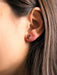 Boucles d'oreilles Boucles d'oreilles Puces Or jaune Rubis 58 Facettes 1667885CN