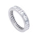 50 Alliance Cartier ring, baguette diamonds and platinum. 58 Facettes 32607