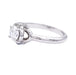 Ring 53 Chaumet ring, “Liens d’Amour”, platinum, diamonds. 58 Facettes 33037