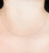 Collier Or Blanc CHAINE OR BLANC 58 Facettes CH092W