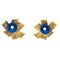 Boucles d'oreilles Boucles d'oreilles Boucheron en or jaune, lapis lazuli et diamants. 58 Facettes 30632