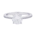 Ring 54 Chopard diamond ring 1,01 ct, white gold. 58 Facettes 32203