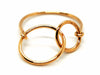 Ring 56 Ginette NY Tiny circle ring Pink gold 58 Facettes 1965011CN