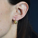 Old rose Dormeuses earrings in yellow gold 58 Facettes 15-285