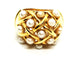 Bague 54 Bague Cocktail Or jaune Perle 58 Facettes 1752174CN