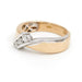 Ring 54 Triology Ring Yellow Gold Diamond 58 Facettes 1875454CN