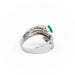 Ring 47 Toi & Moi Ring White gold Emerald 58 Facettes 1731222CN