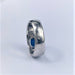 Bague Bague Or Blanc avec Saphir Ovale et Diamant 58 Facettes 20400000560