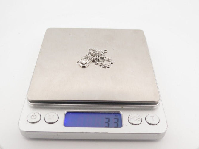 Collier collier BOUCHERON ava or blanc 18k diamants 0.43ct 58 Facettes 254585