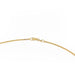 Necklace Venetian mesh necklace Yellow gold 58 Facettes 1907923CN