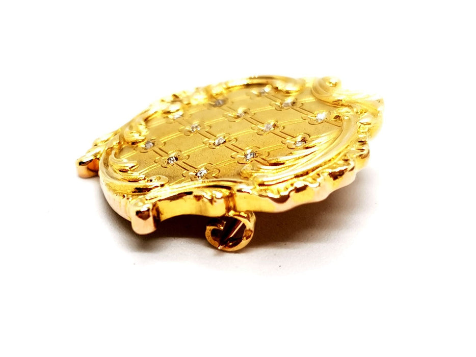 Broche Broche Vintage Or jaune Diamant 58 Facettes 1186403CN