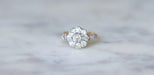 Ring 49.5 Belle Epoque daisy ring with diamonds 58 Facettes