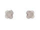 Boucles d'oreilles boucles d'oreilles MAUBOUSSIN trefle de toi pm en or blanc & diamants 58 Facettes 251722