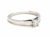 Ring 53 Solitaire Ring White Gold Diamond 58 Facettes 578751RV
